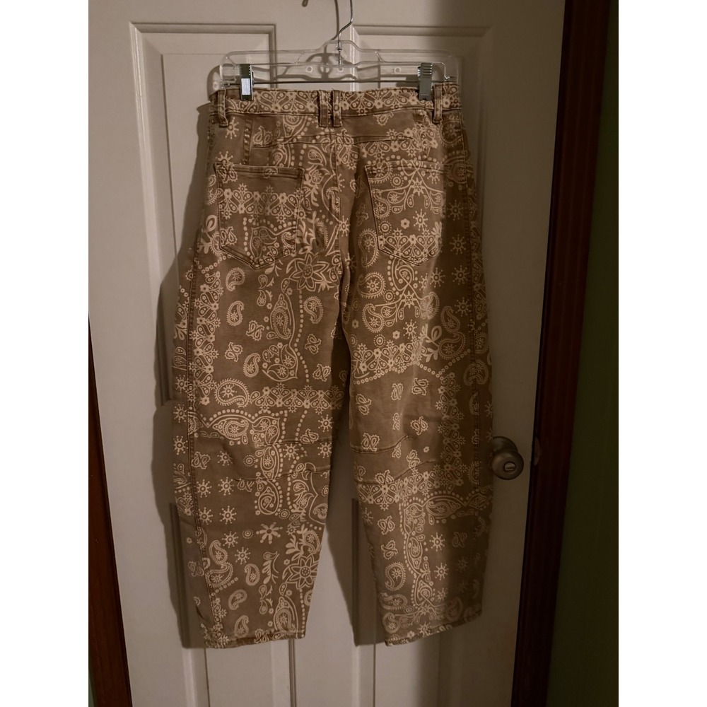 BOGO Barrels NWT 2 pr print BOUTIQUE Jeans  Get both blue ad tan pairs - Picture 5 of 6